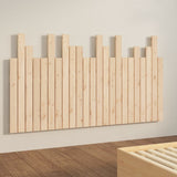 Wall Headboard 146.5x3x80 cm Solid Wood Pine 824793