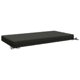 Seat Cushion SOEST 100% Polyester Anthracite 120 x 80 x 10 cm 946801