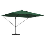 Umbrella Green 352 x 251 x 265 cm Polyester and Aluminium 42003328
