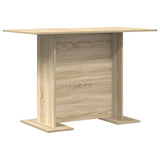 ZNTS Dining Table Sonoma Oak 110x60x75 cm Engineered Wood 863162