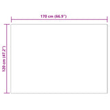 Faux Sheepskin Rug Tafalla White 120 x 170 cm Polyester 42021460