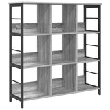 Bookshelf Grey Sonoma 102 x 32 x 104.5 cm Engineered Wood 884009