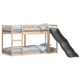 Bunk Bed with Slide&Ladder without Mattress 90x190 cm Single 3284245