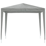 Party Tent 250 x 250 x 240 cm Light Grey PE and Steel 42032987