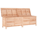 Garden Storage Box 198.5x50x56.5 cm Solid Wood Fir 364760