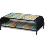 ZNTS Coffee Table Solid Reclaimed Wood 243285