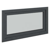 Basement Window "RISOR" 110x50 cm Tilt&Turn DIN Left Anthracite 4108456