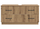 Bathroom Sink Cabinet HOORN Artisan Oak 82 x 41x 56 cm 897244