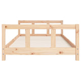 Kids Bed Frame 90x200 cm Solid Wood Pine 834423