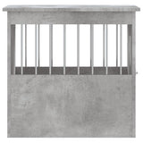 Dog Crate Furniture Concrete Grey 45x62x59 cm Engineered Wood 838312
