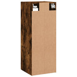 Wall Mounted Cabinet Smoked Oak 34.5x34x90 cm 828921