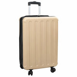 Suitcase Folding Champagne 43 x 27 x 66 cm ABS Plastic 42006255