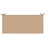 2-Piece Bench Cushions SOEST 2 pcs 100% Polyester Sand 949321