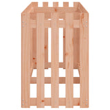 Garden Raised Bed with Fence Design 200x50x70 cm Solid Wood Douglas 832515