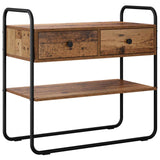 Console Table Old Wood 80 x 40 x 75 cm Engineered Wood 8007549