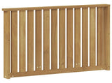 Armrests Module 2 pcs White 80 x 6 x 61 cm Solid Acacia Wood 901592