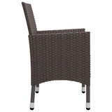 Garden Dining Set Brown 3095865