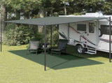 Tent Carpet 250x550 cm Dark Green HDPE 310706