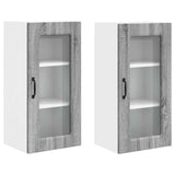 Dishwasher Panel Kalmar 2 pcs Grey Sonoma 40 x 31 x 80 cm 884647