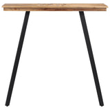 ZNTS Bar Table 110x55x105 cm Solid Wood Teak 358533