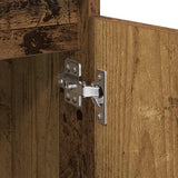 Sideboard with Drawer Old Wood 60 x 35 x 70 cm Engineered Wood 881209