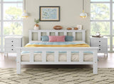 Single Bed White 3ft Solid Pine Wooden Bed Frame for Adults, Kids 190 x 90 cm WF038853KAA