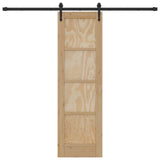 Sliding Door ORKDAL Natural 61 x 198.5 cm Solid Pine Wood 3445602