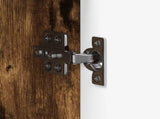 Bathroom Cabinet Set TULUM Smoked Oak 37 x 31.5 x 203 cm 880356
