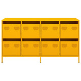 Sideboard Mustard Yellow 135x39x73.5 cm Cold-rolled Steel 3307170