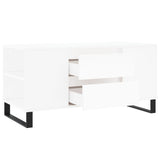 Coffee Table White 102x44.5x50 cm Engineered Wood 831004