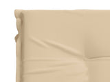 Sunlounger Cushion GEMERT 100% Polyester Cream 190 x 50 x 9 cm 947351