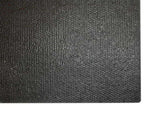 Door Mat Black 80x100 cm Tufted Coir 155579