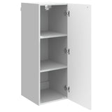 Wall-Mounted Cabinet High Gloss White 33 x 34.5 x 90 cm 899269