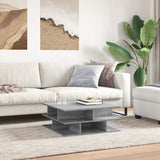 Coffee Table Grey Sonoma 70x70x29 cm Engineered Wood 840749