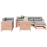 7 Piece Garden Sofa Set Solid Wood Douglas Fir 3250546