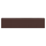 Garden Shed Dark Brown 192x938x223 cm Galvanised Steel 3147469