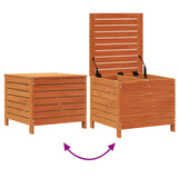 Garden Footstool Wax Brown 62x63.5x53.5 cm Solid Wood Pine 844905