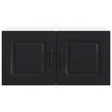Dishwasher Panel Kalmar Black 80 x 31 x 40 cm Engineered Wood 884576