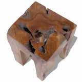 243471 Stool Solid Teak Wood
