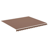 Replacement Fabric for Awning Brown 4x3.5 m 311978