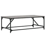 ZNTS Coffee Table Grey Sonoma 100x50x35 cm Engineered Wood 835332