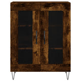 Highboard Smoked Oak 69.5x34x180 cm Engineered Wood 3198070