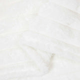 Throw Blankets 6 pcs White 240 x 220 cm Fleece 42016891