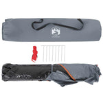 Camping Tent Dome 5-Person Grey and Orange Quick Release 4004187