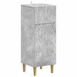 2 Piece Bathroom Cabinet Set DELFT Concrete Grey 3418029