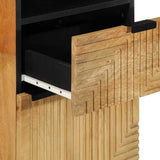 Bathroom Cabinet Brown 38x33x160 cm Solid Wood Mango 4017742