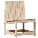 Garden Chair 50.5x55x77 cm Solid Wood Pine 832615