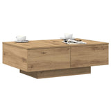 Coffee Table Artisan Oak 90x60x31 cm Engineered Wood 856571