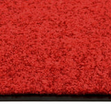 Doormat Washable Red 90x150 cm 323425