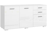Sideboard, Modern Storage Cabinet with 2 Drawers, 3 Doors and Adjustable Shelves, Kitchen Cabinet T3398P330502